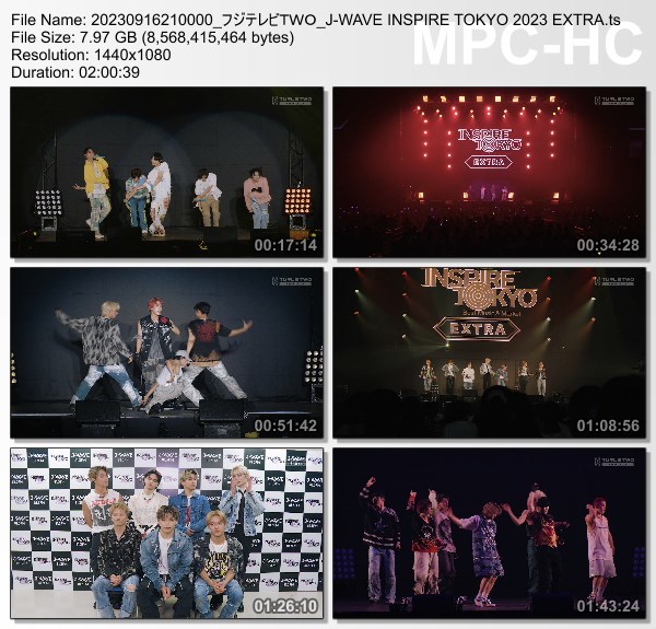 [TV-Variety] J-WAVE INSPIRE TOKYO 2023 EXTRA (FujiTV TWO 2023.09.16)