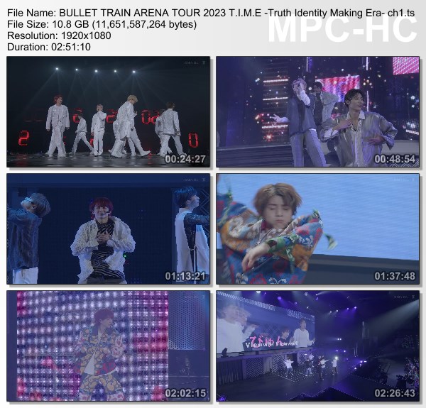[TV-Variety] 超特急 – BULLET TRAIN ARENA TOUR 2023 T.I.M.E -Truth Identity Making Era-