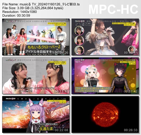 [TV-Variety] musicる TV – 2024.01.15