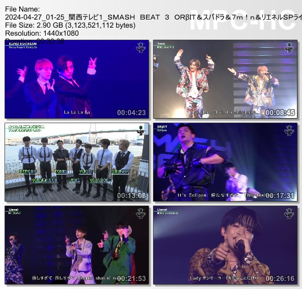 [TV-Variety] SMASH BEAT 3 (Kansai TV 2024.04.27)