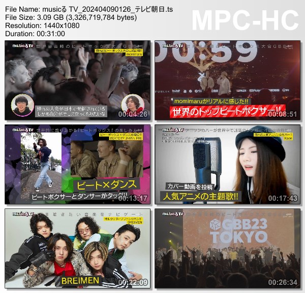 [TV-Variety] musicる TV – 2024.04.08